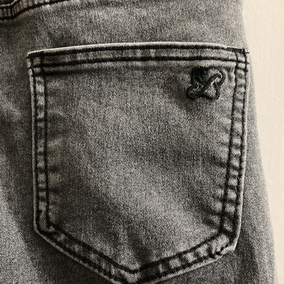 Christian Louboutin Charcoal Wide Leg Jeans - Picture 5 of 5